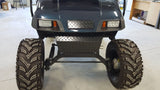 Aluminum Diamond Plate Front Bumper Shock Cover  EZGO TXT/PDS Golf Cart 2013 -18 BLACK