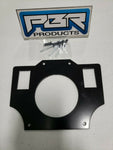 PBR Products Honda Talon 1000 Dash Plate 3" Marine Radio Mounting Plate 2 switch