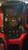 PBR Products Honda Talon 1000 Dash Plate 3" Marine Radio Mounting Plate 2 switch