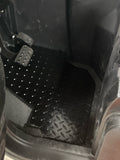 2015 and UP  Kawasaki Teryx 4 T4 Diamond Plate Floor Front & Rear BLACK Powder Coat