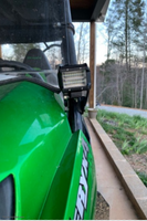 Kawasaki Teryx Light Pod pillar mounts - mounts to side of cage Teryx and Teryx -4