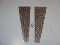JEEP TJ FENDER TOP COVERS Diamond Plate 1997 thru 2006