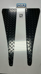 Jeep Wrangler TJ Black Powder Coated Diamond Plate Fender Top Cover set flat