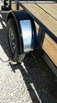 Small Boat Trailer Diamond Plate Fender Covers horse trailer. 5"x13"