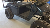 2013 and UP Ezgo TxT Golf Cart BLACK Powder Coated Aluminum Diamond Plate Kick Panel