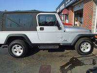 LJ Jeep Unlimited Wrangler 2004-06 3 1/8" Rocker Panel BLACK
