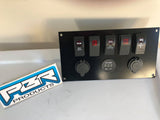 Honda Pioneer 1000 Switch Plate INCLUDED Winch, Rear lights, and Light bar VOLTMETER
