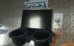 Yamaha Rhino 2 JUMBO Cups Drink Holder utv black powder coated