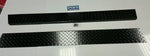 JEEP YJ DIAMOND PLATE SIDE ROCKER PANEL NO CUT OUT 6'' WIDE BLACK 1" 90° bend